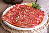 3/8 inch Sliced Korean BBQ  Style Short Ribs (2lb) Bone In